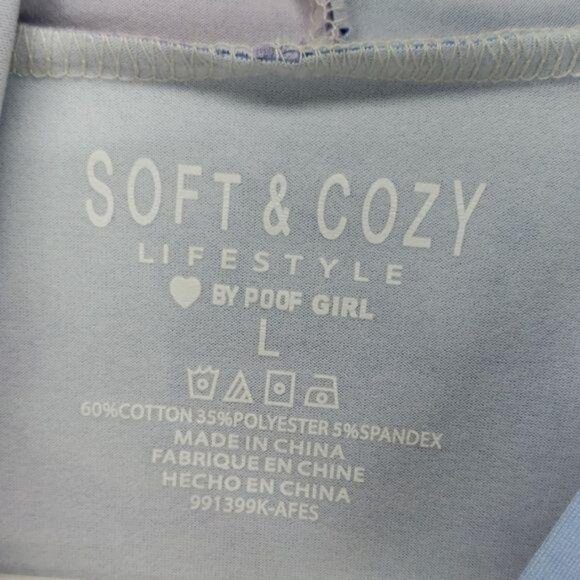 Soft Cozy Lifestyle By Poof Girl Tie-Dye Hoodie Sweatshirt L - Picture 3 of 7